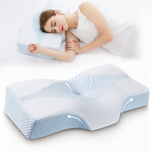 neck baby pregnancy memory foam silk cases pillow