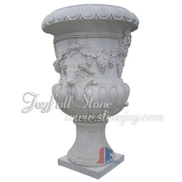 Garden Marble Planters, Garden Stone Flower pots