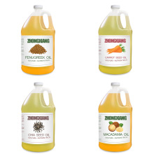 Wholesale bulk price macadamia oil cold pressed carrot oil organic fenugreek oil