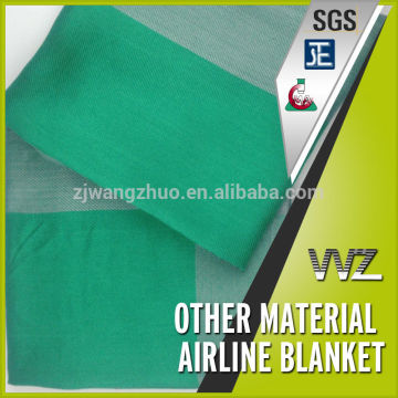 Cheap price 100% woven acrylic airline blanket 100% Acrylic yarn blanket