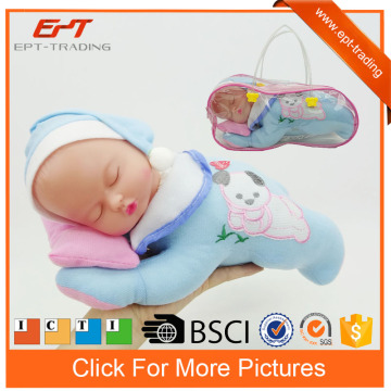 Alive 14 inch lovely reborn baby doll toy with ic