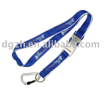 Bottle or can opener lanyard