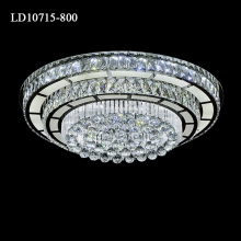 Modern led crystal light liquid