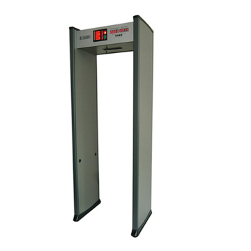 Airport security metal detectors