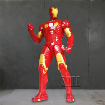 Movie Action Figure Life Size Marvel Resin Fiberglass Ironman Iron Man Statue