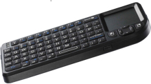Wireless WiFi Keyboard & Touchpad & Laser Pointer