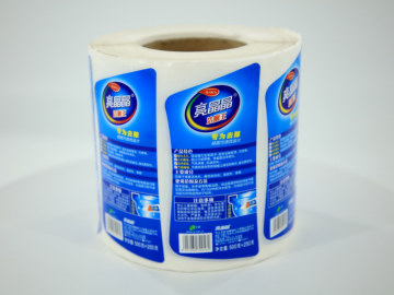 Custom Printed Alcohol Hand Sanitizer Label stickers rolls