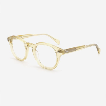 Classic Round Acetate Women's Optical Frames 24A3047