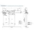 Two-speed Elevator Door Operator For XD1407A , 1800 Opening Width XD1207