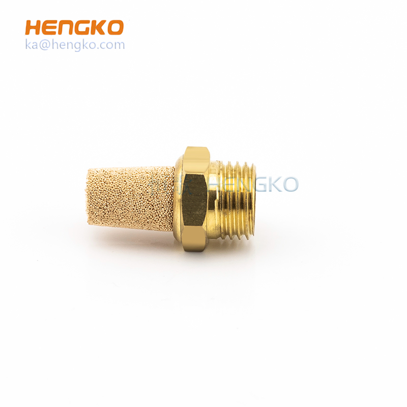 HENGKO Vacuum/Compressor Mod Brass Filter/Muffler 3/8" NPT part