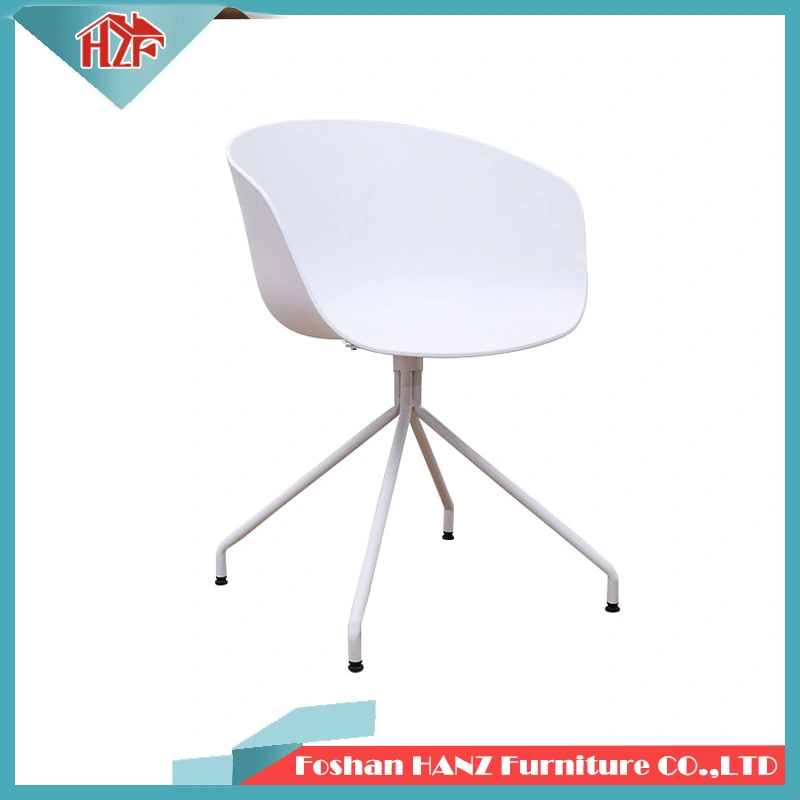 Hz-PP301-White Color Good Quality Modern Plastic Cup Dining Chair