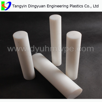 Wear resistant rod/ virgin material colorful uhmwpe rod/ UV stable hdpe rod