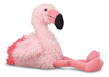 pink flamingo toy, plush flamingo, plush flamingo toy