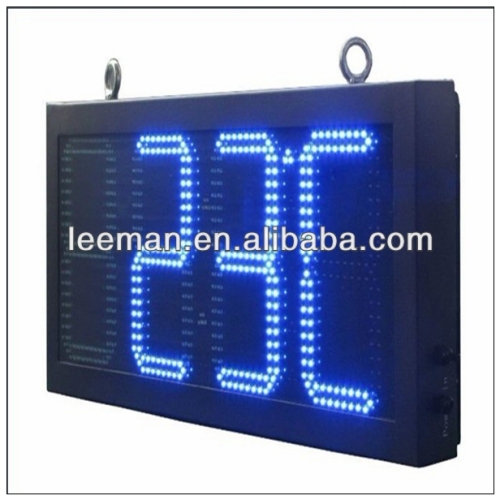 time & temp. display full color led dispaly.full color p6 led xxx photo led sports timer