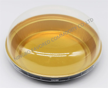 medium size round smoothwall foil container