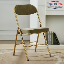 Padded Folding Chair with Soft Cushion Seat