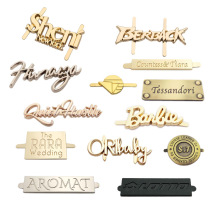 Custom Metal Logo Labels for Bags and Luggage