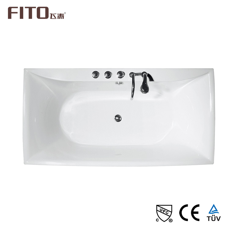 Modern Design Bathroom Free Standing Bath Tub Soaking Bathtub For Adult