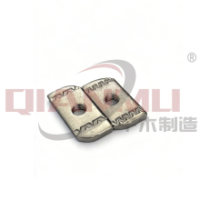 Wing nut block rectangular pressure block