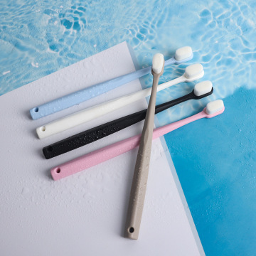 Micro Nano Toothbrushes with 20000 Soft Bamboo Bristles