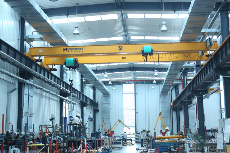 Double Overhead Crane 50T