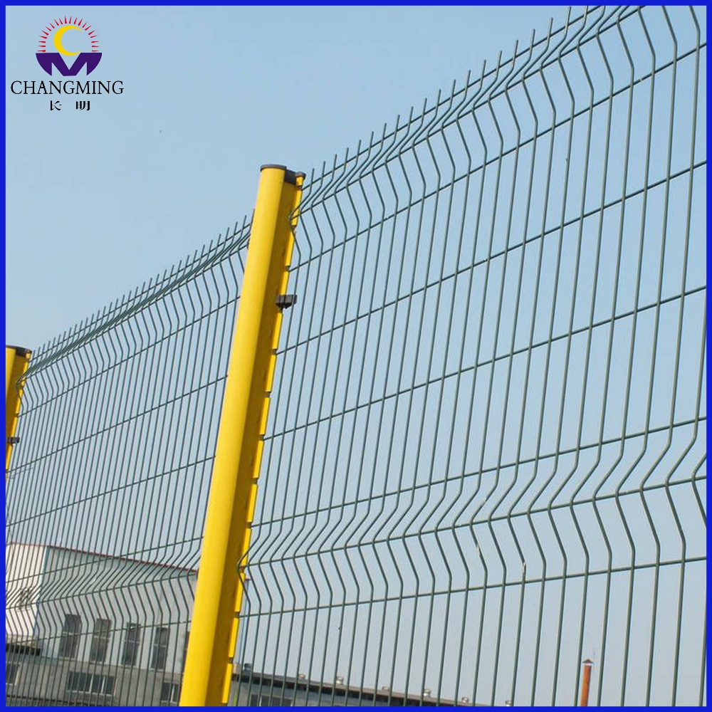 Curvy Welded Fence For Factory