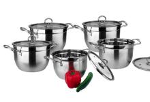 5-Piece Cooks Stainless Steel Cookware Set