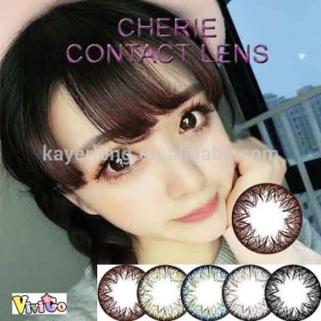 new arrival CHERIE CHOCO color lens sweet colour soft contact lenses