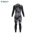 Seaskin Mens Neoprene Front Zip Wetsuit Penuh