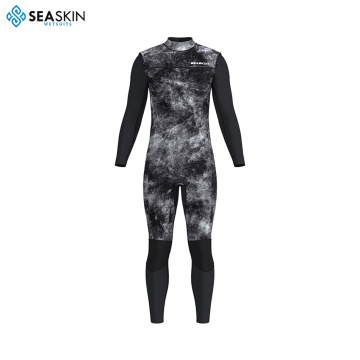 Seaskin Mens Neoprene Front Zip Full Wetsuit