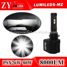 PS 26W H4 H7 H11 adjustable beam led headlight bulb kit