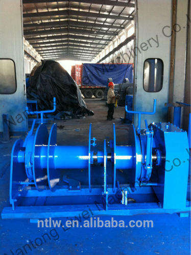 electric anchor winch combination