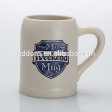 Big Size Frosty beer mug , porcelain beer mug/stoneware beer mug