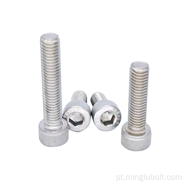 304 316 Minglu Aço Inoxidável Allen Bolt