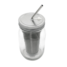 Stainless Steel Mason Jar Cold Brew Coffee Maker & Tea Infuser