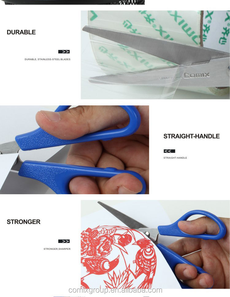Comix Stainless Steel Stock Sewing Scissors