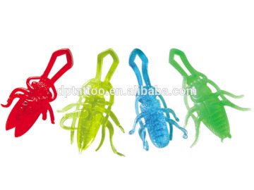 plastic sticky Flying Bug 4plastic toy