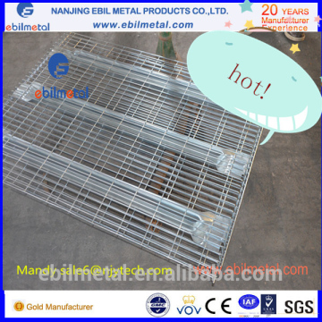 Galvanization 4 layers wire mesh decking racking