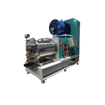 Horizontal disc type bead mill for paints