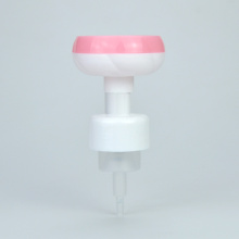 Pompe de bouteille de distributeur de savon en mousse à fleurs roses de 43 mm / 42 mm