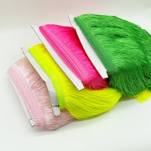 High-Quality Dance Fringe Latin Dress with Tassels - Perfect for Your Ensemble