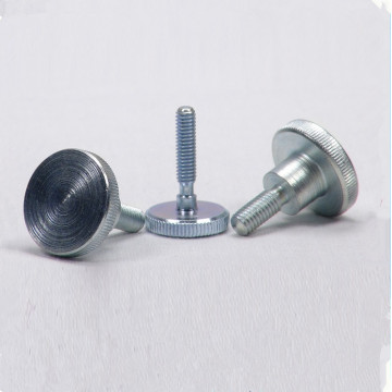 Steel Flat Step Knurled Thumb Nut Screw