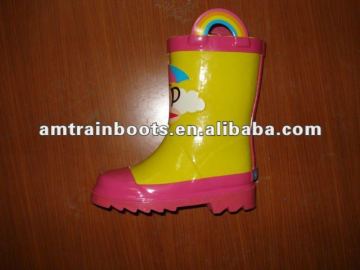 yellow rain boots for girls