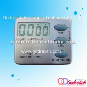 Lcd digital kitchen timer