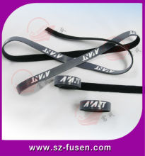 Black Nylon Back To Back Velcro Double Side Customised Oem