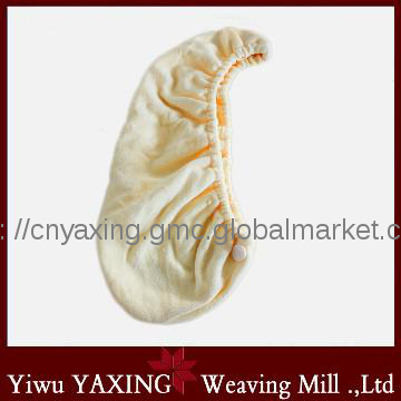 Microfiber girls bath shower cap