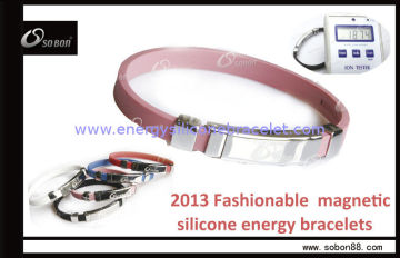 Adjustment Silicone Power Balance Wristbands With Factory Price