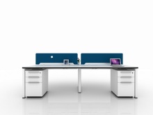 Modern standard office table desk dimensions