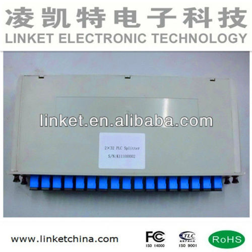 2*32 Optical PLC Splitter for FTTH/FTTX