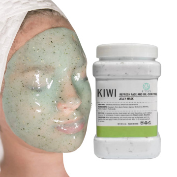 Natürliches Peel Off Whitening Jelly Mask Powder